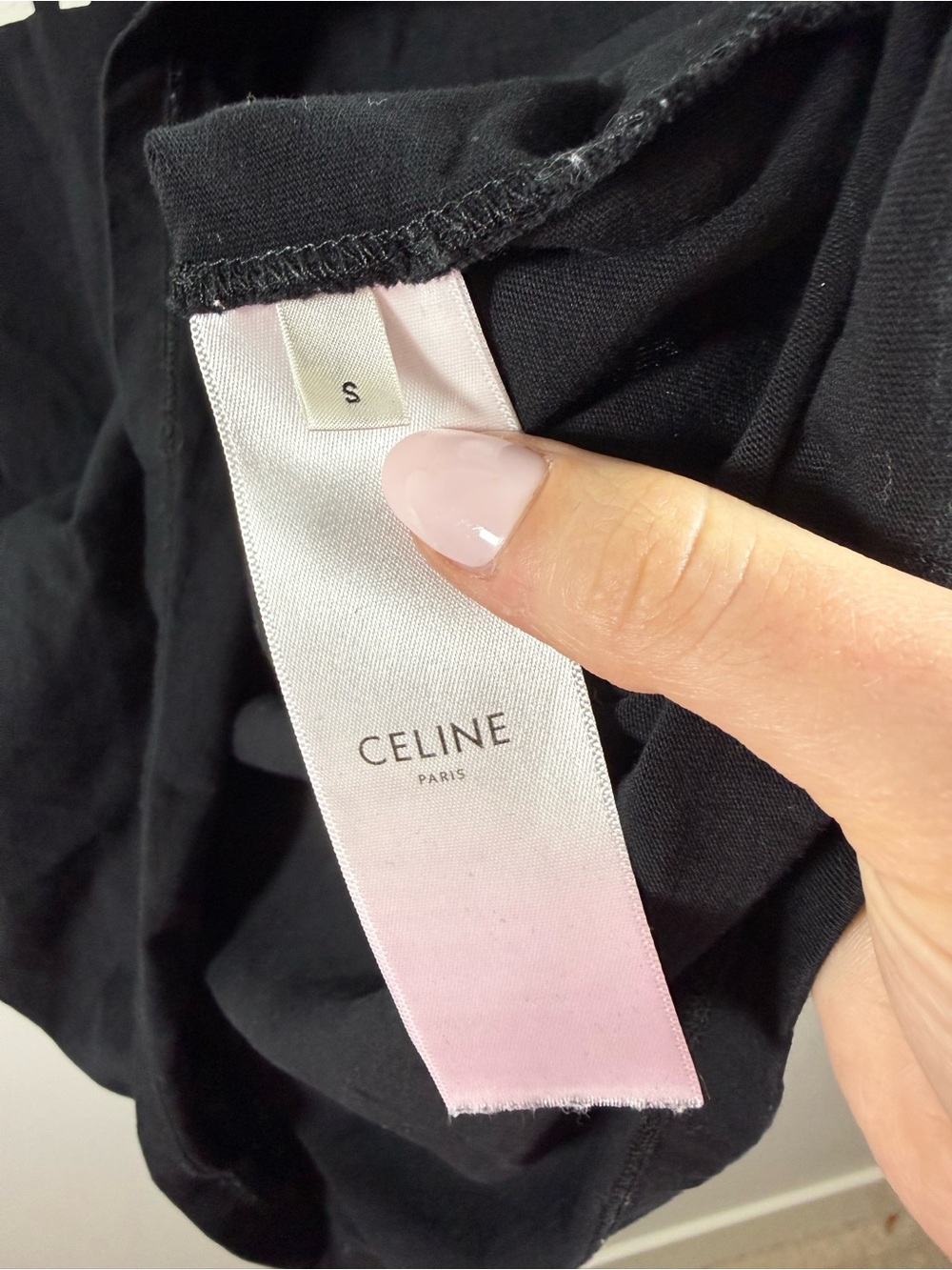 CELINE PARIS | Loose Fit Logo Graphic Tee Size S - Picture 3 of 6